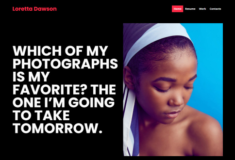 登陸頁面/洛雷塔·道森