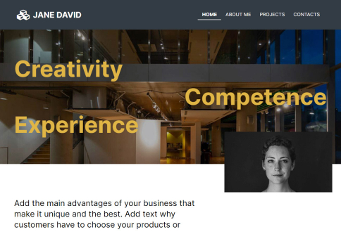 個人網頁/簡·大衛